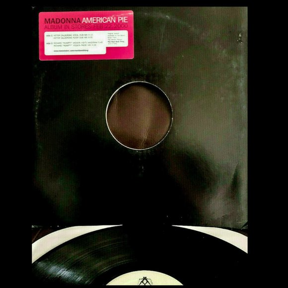 MADONNA ~ AMERICAN PIE Mixes 12" PROMO RECORD 2000 USA Ed. 22Yrs! RARE VINTAGE - Picture 4 of 4